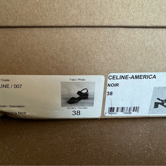 Anthology Paris Celine sandals, size 38. Brand new, never worn! - Picture 3 of 8